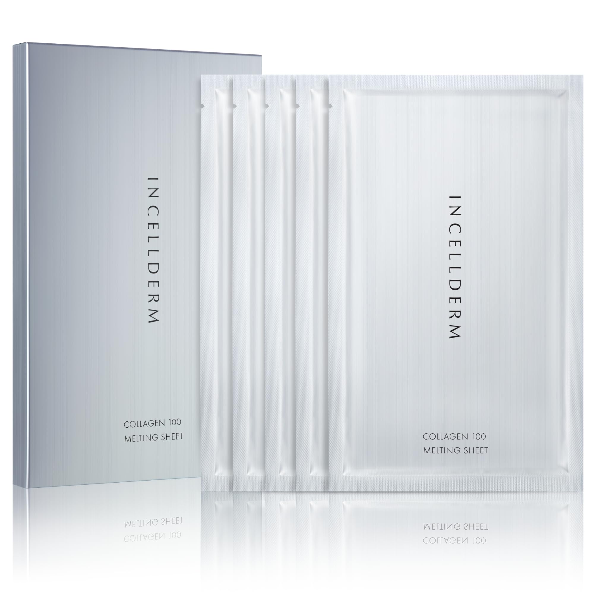 パック・フェイスマスク INCELLDERM COLLAGEN 100 MELTING SHEET Amazon.com : Incellderm Collagen 100 Melting Sheet Mask | Collagen